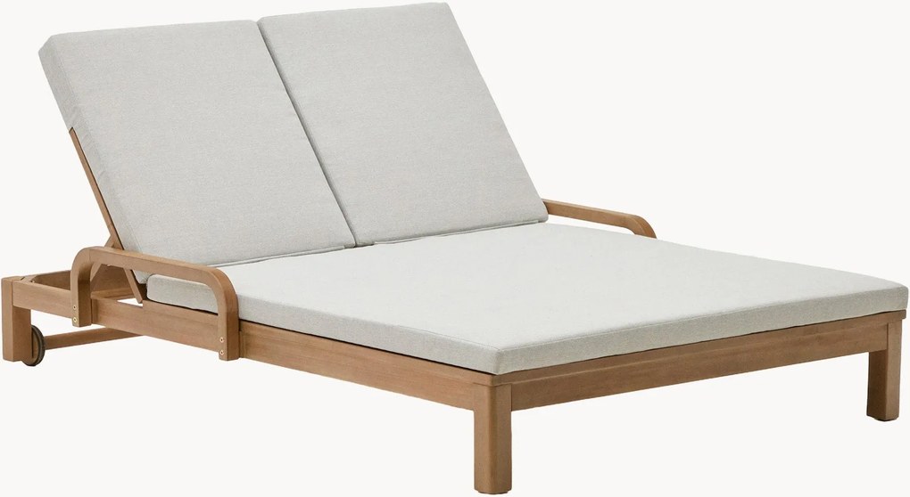 Espreguiçadeira em madeira de eucalipto Sonsaura