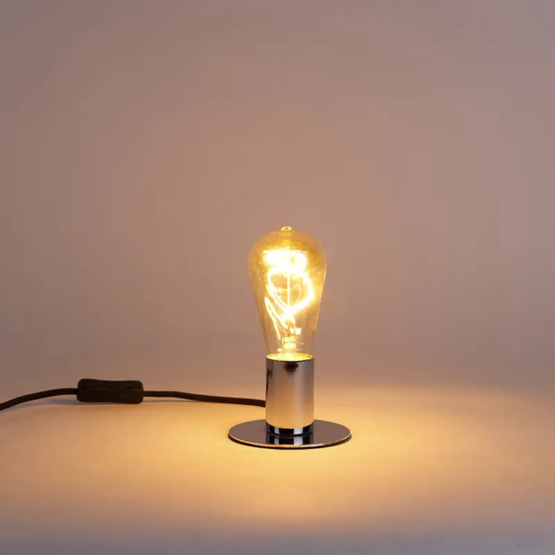 Lâmpada de filamento espiral LED regulável E27 ST64 goldline 270lm 2100K