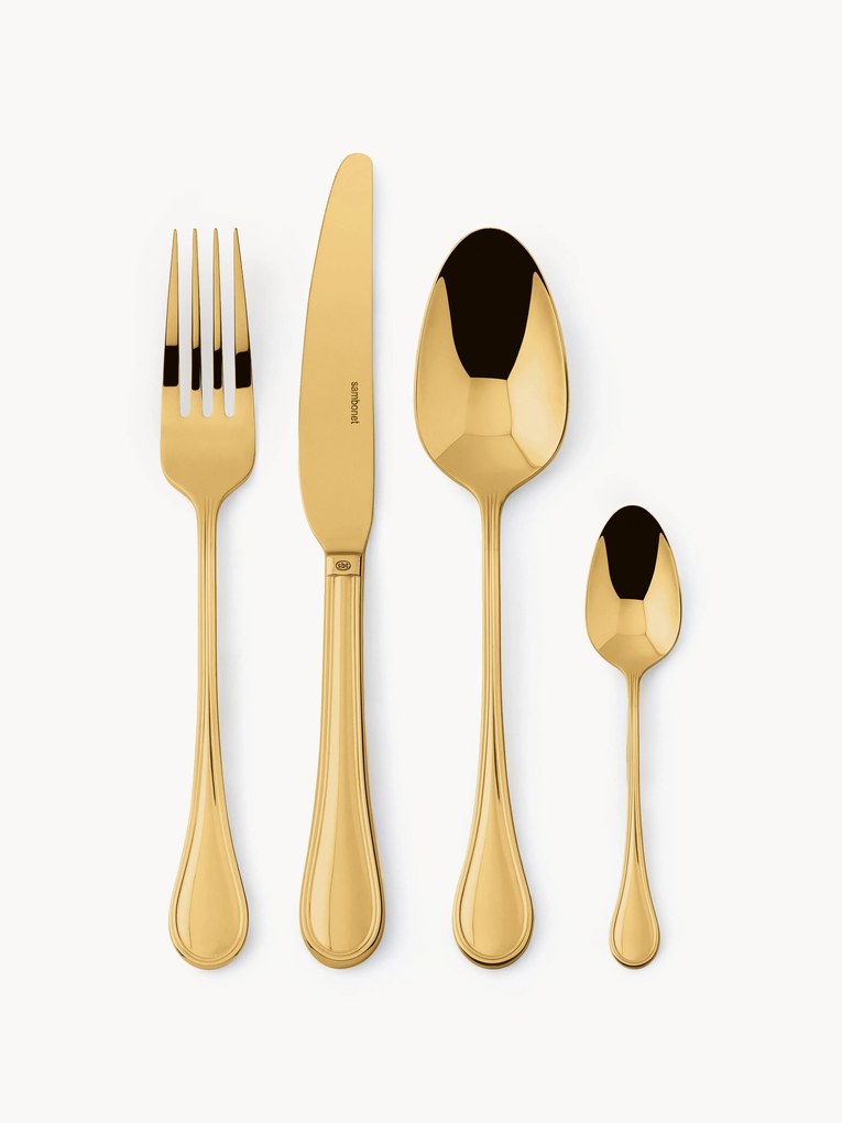 Conjunto de talheres polidos Royal, 6 pessoas, conjunto de 24