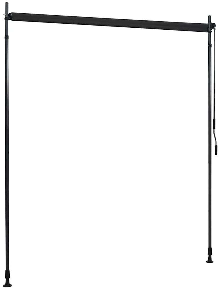 Estore de rolo para exterior 200x270 cm antracite