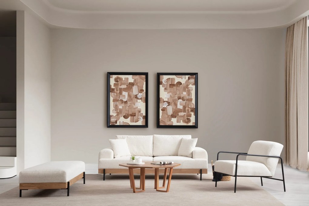Pouffe Eti – Branco – 158 cm x 68 cm x 38 cm
