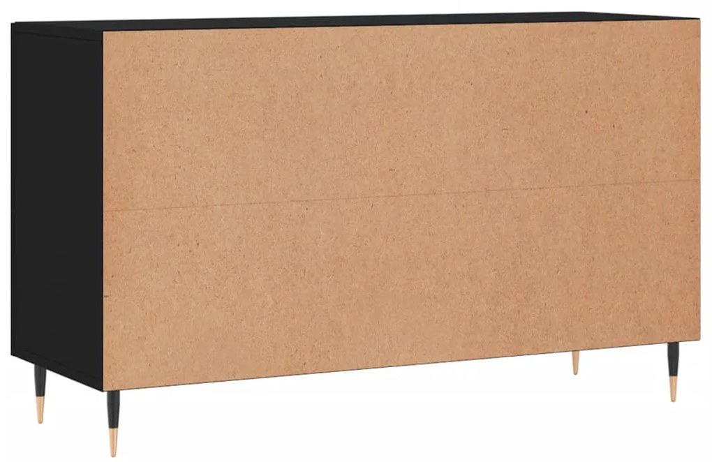 Aparador 100x36x60 cm derivados de madeira preto