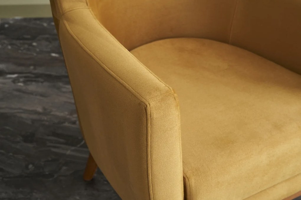 Cadeira Wing Gonca – Dourada – 74x80x75 cm
