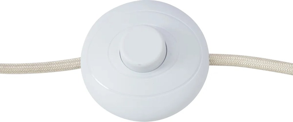 Candeeiro de pé Japandi bege 3 luzes - Organica