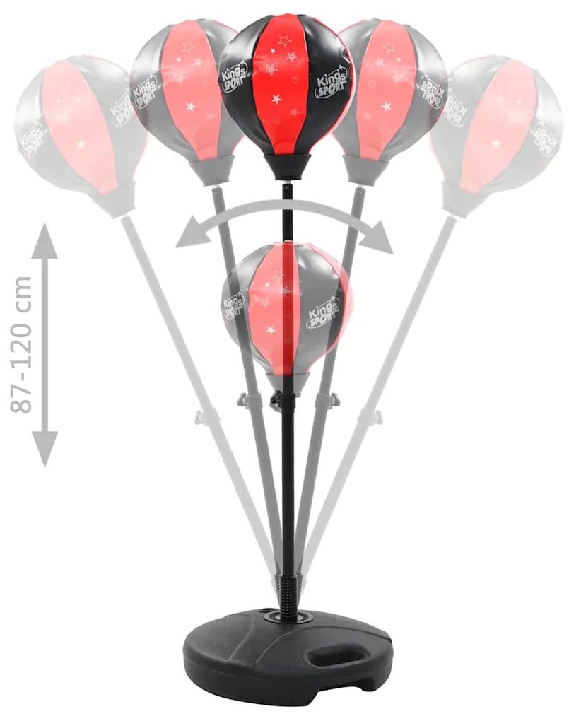Conjunto bola de boxe de criança 87-120 cm