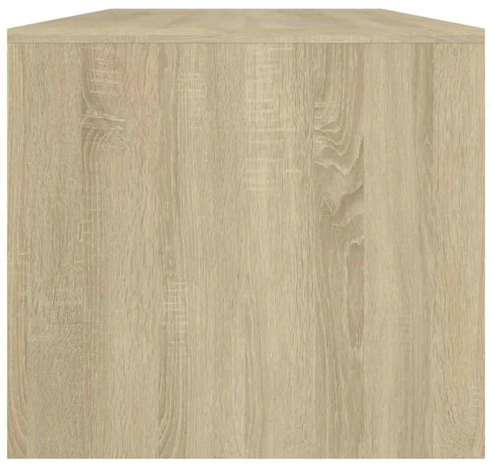 Mesa de centro 102x50x45 cm madeira processada carvalho sonoma