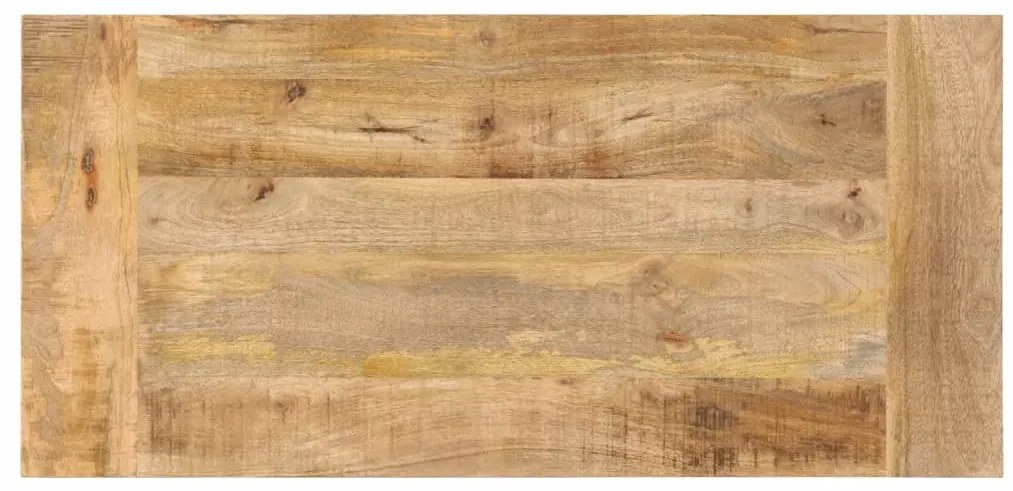 Mesa de centro 110x52x40 cm madeira de mangueira maciça