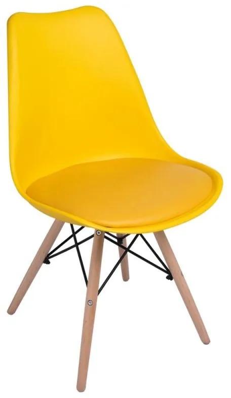 Cadeira Vanda Cor: Amarelo