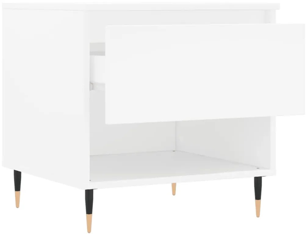 Mesa de centro 50x46x50 derivados de madeira branco