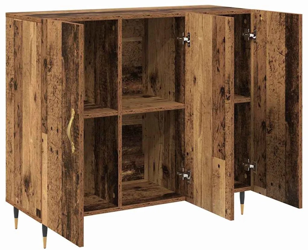 Buffet Castanho 90 x 34 x 80 cm Madeira processada