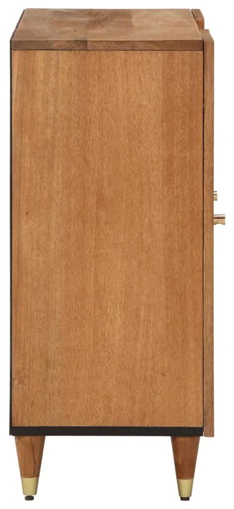 Móvel de apoio 90x33x75 cm madeira de mangueira maciça