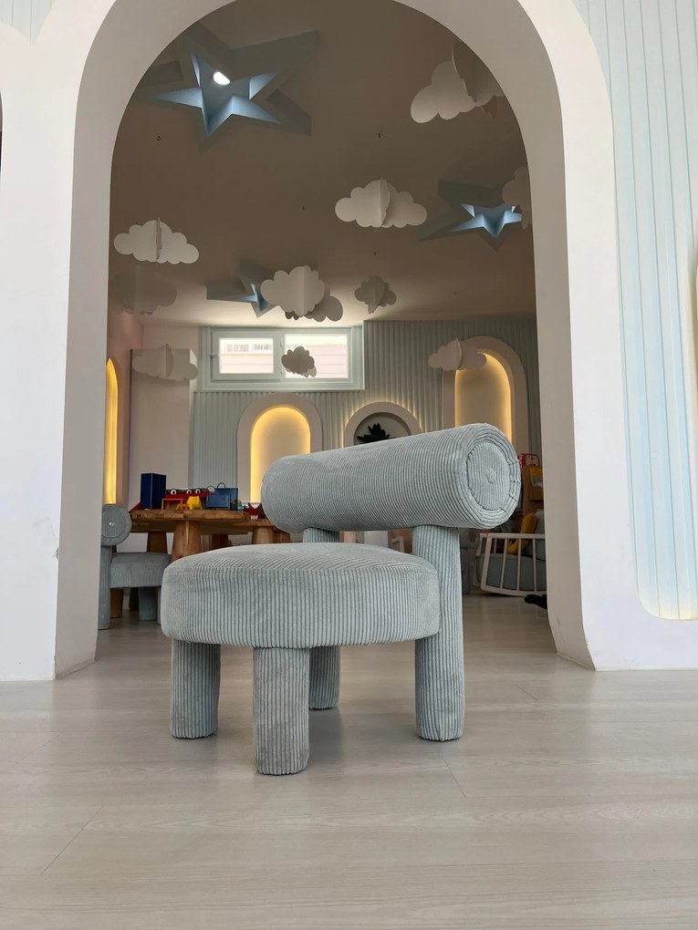 Cadeira Wing Dino – Azul – 39x58x39 cm