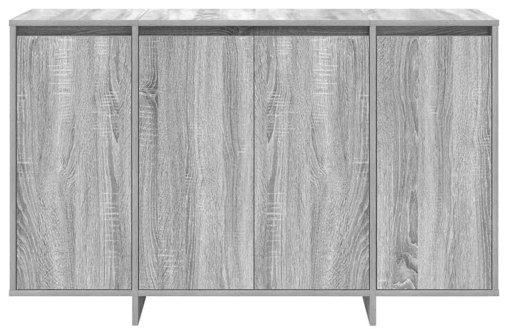 Buffet Cinzento sonoma de Madeira de Engenharia 120 x 41 x 75 cm