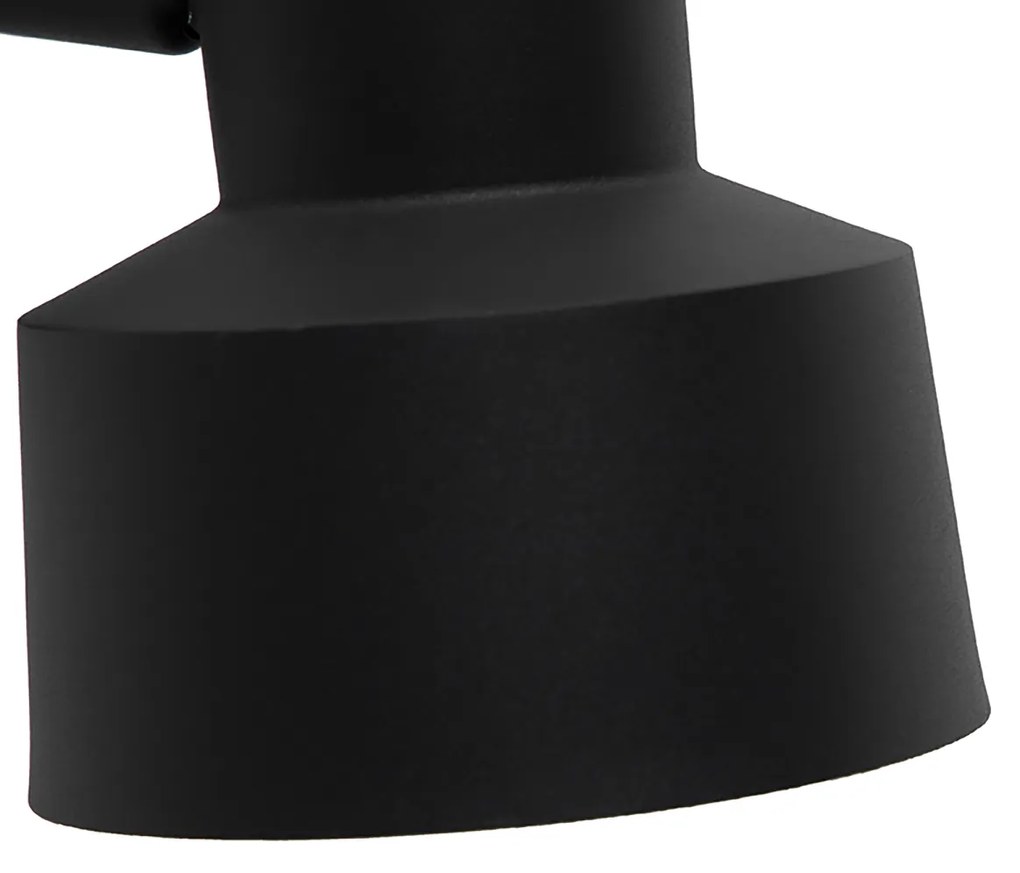 LED Candeeiro de Parede Inteligente Preto c/ Wi-Fi A60 - Chappie Retro