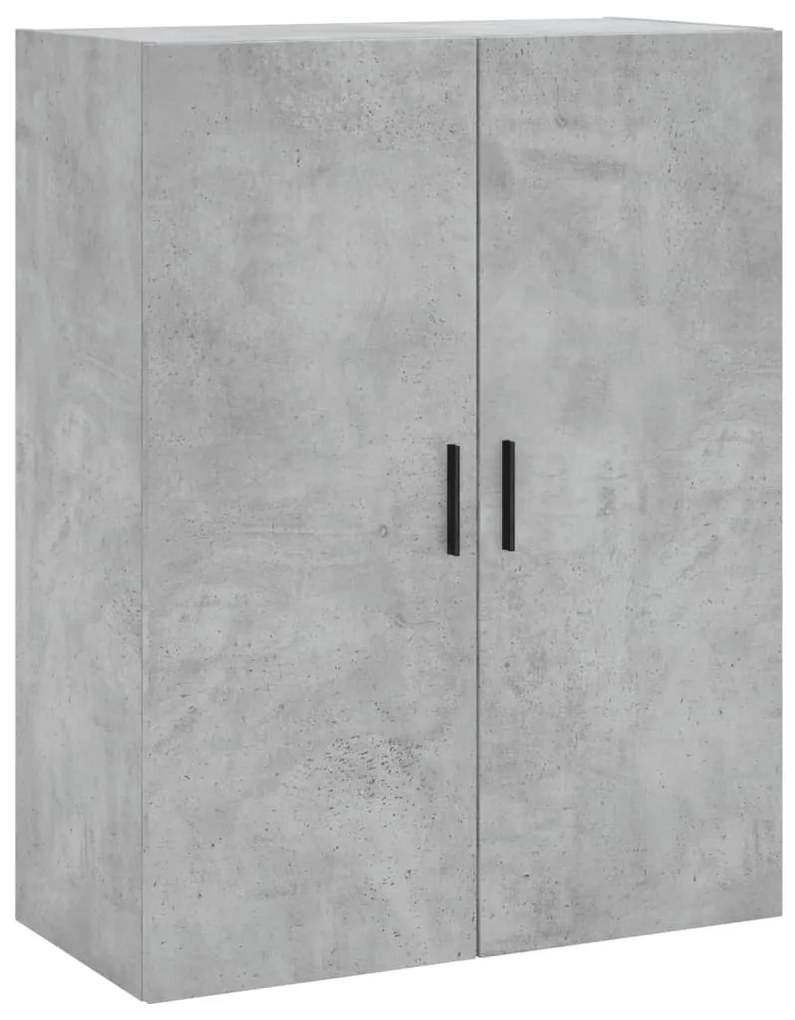 Armário alto 69,5x34x180 cm derivados de madeira cinza cimento