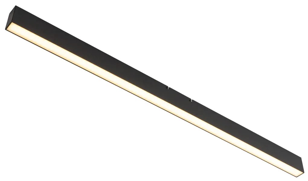 Plafon Preto incl. LED Regulável em 3 Níveis 2700-4000K com Interruptor DIP - Keane