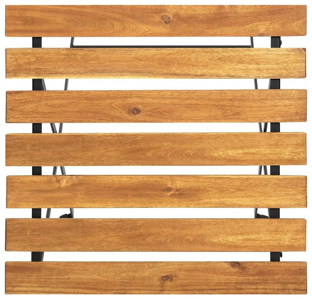 Mesa de bistrô 55x54x71 cm madeira de acácia maciça
