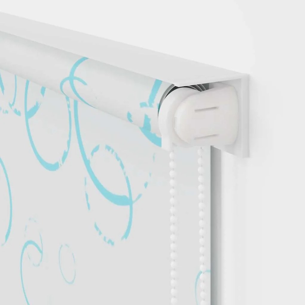 Estore de rolo para o duche 160x240 cm bolhas