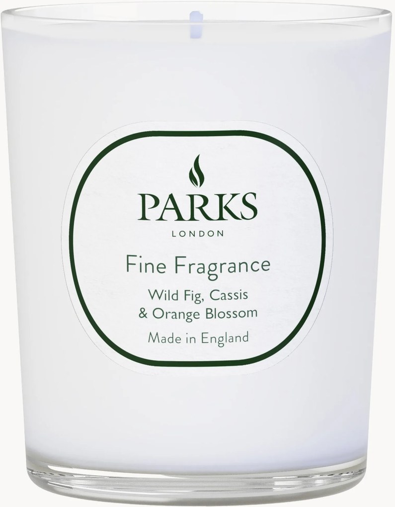 Vela perfumada artesanal Fine Fragrance (figo selvagem, groselha-preta, flor de laranjeira)