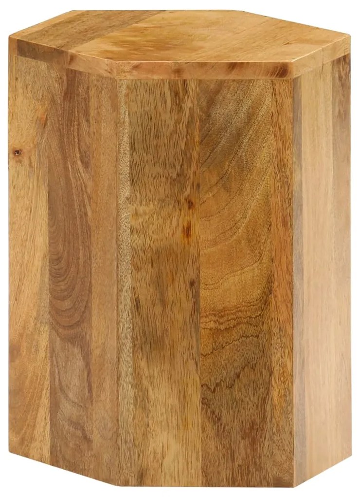 Conjunto de mesas de centro 3 pcs madeira de mangueira maciça