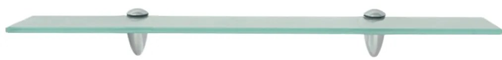 Prateleira flutuante vidro 60x20 cm 8 mm