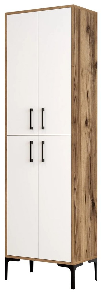 Sapateira Berlin – Nogueira e Branco – 60 cm x 200 cm x 35 cm