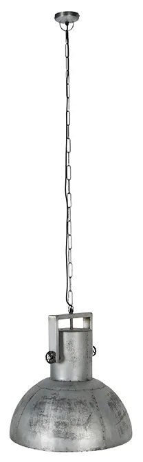 Candeeiro de suspensão industrial cinzento 40 cm - Samia Sabo