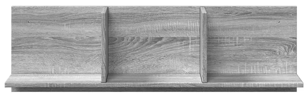 Móvel de parede 100x16,5x30 cm deriv. de madeira cinza sonoma