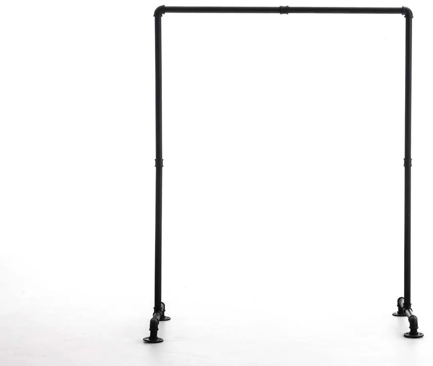 Cabideiro Jersey 55 x 120 x 150 Preto