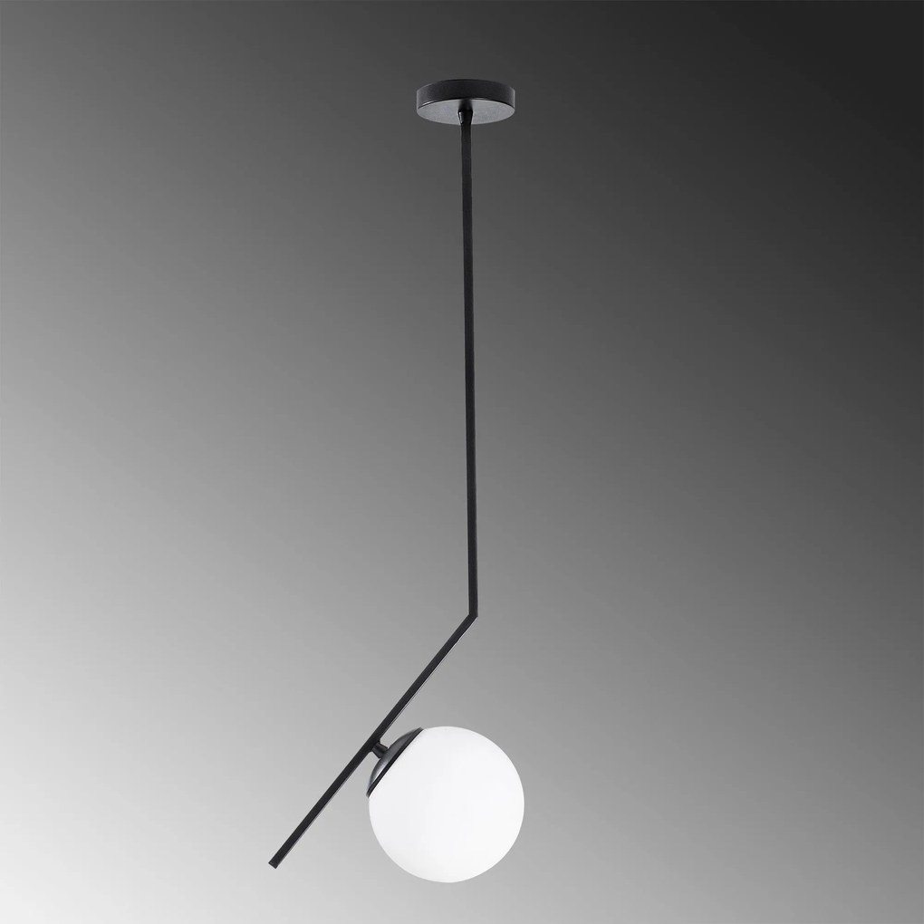 Chandelier Dolunay – Preto – 25 x 15 cm