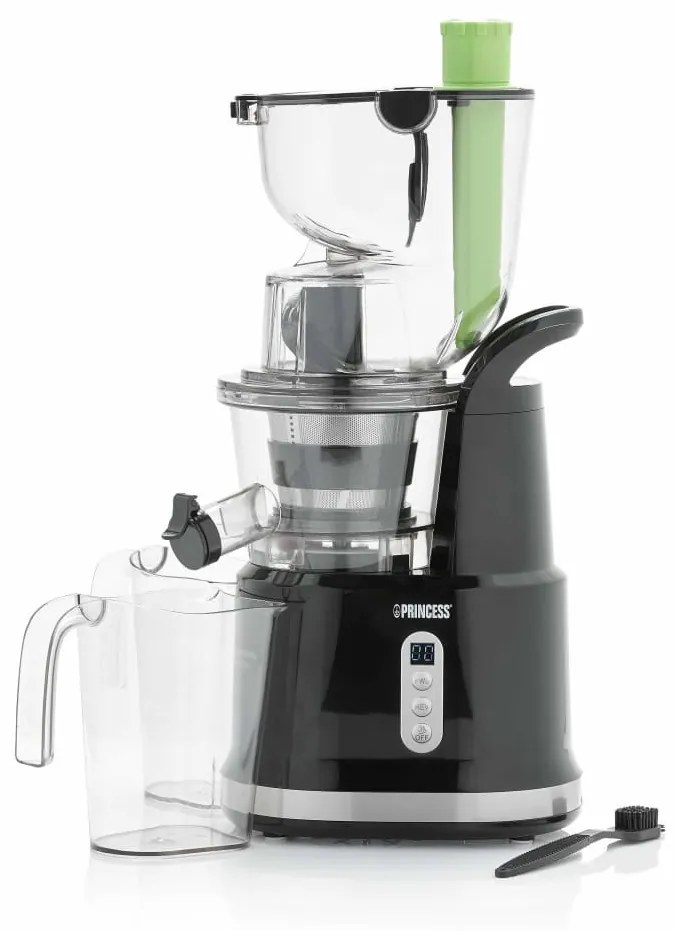 422290 Princess Espremedor velocidade lenta Easy Fill 200 W preto 202045