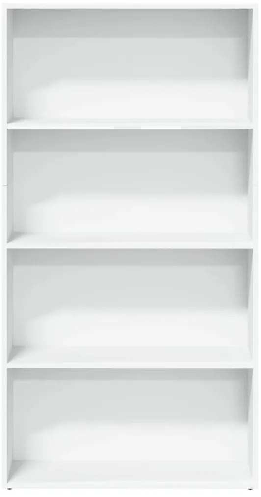 Estante 80x30x152 cm derivados de madeira branco