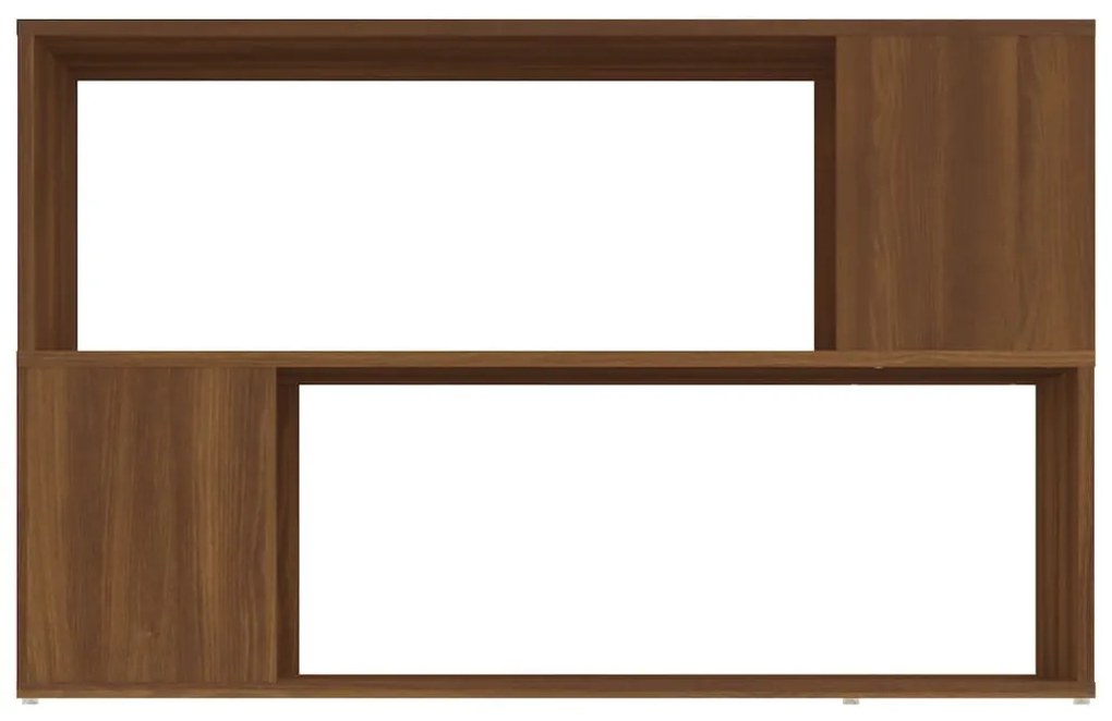 Estante 100x24x63 cm derivados de madeira carvalho castanho