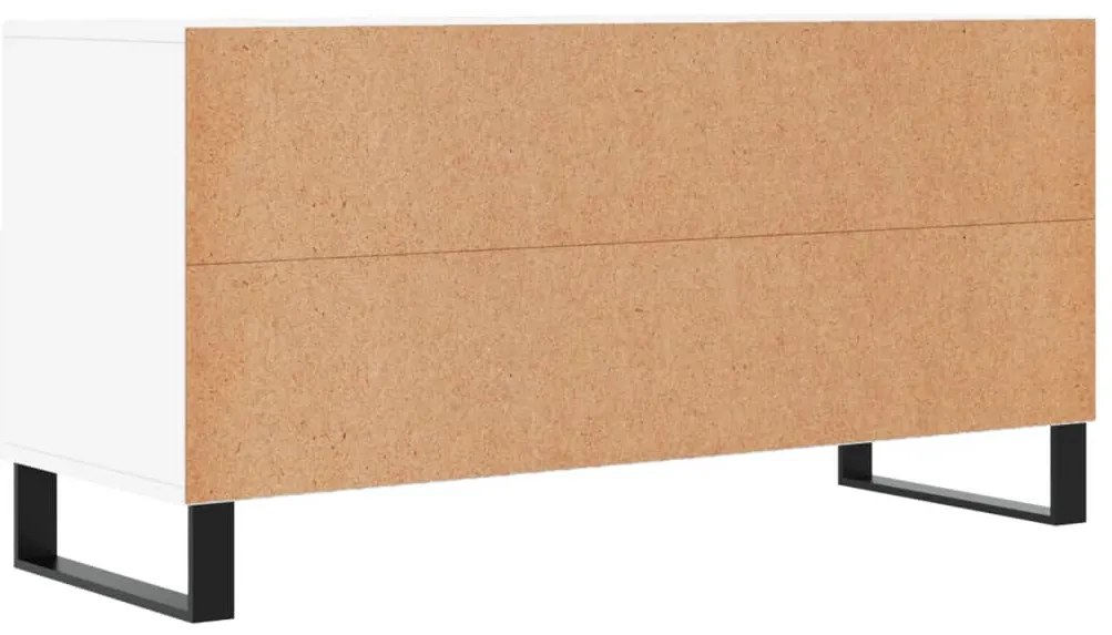 Móvel de TV 102x36x50 cm derivados de madeira branco