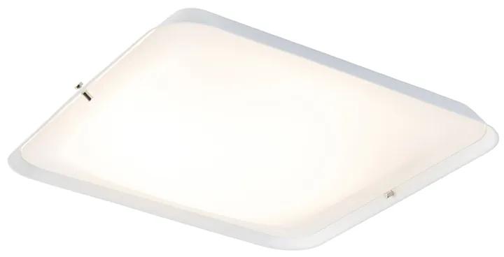 Candeeiro de teto moderno branco 34,5 cm LED - EDOR Moderno