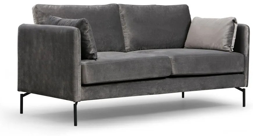 Sofá de 2 Lugares Sino – Cinzento – 177 cm x 87 cm x 90 cm