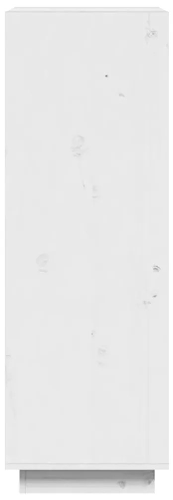 Estante/divisória 60x35x103 cm pinho maciço branco