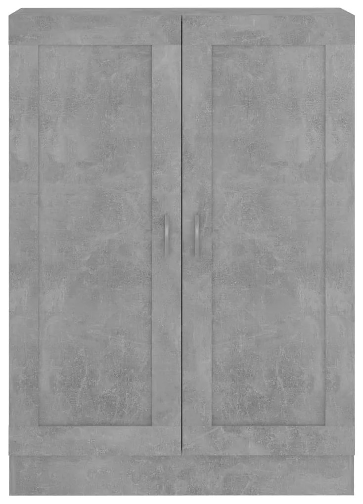 Estante 82,5x30,5x115 cm derivados de madeira cinzento cimento