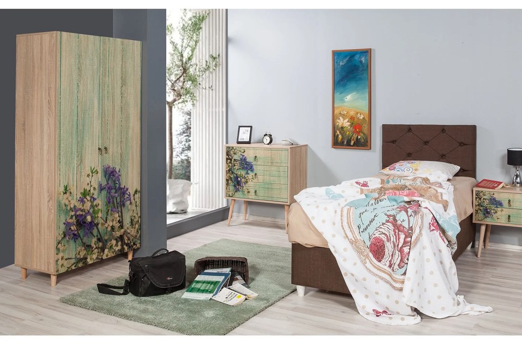 Guarda-roupa Stil – Carvalho Sonoma – 90x192x52 cm