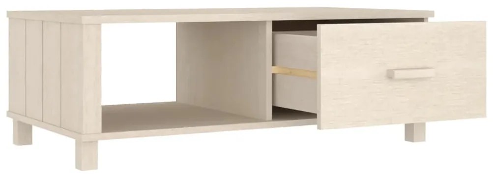 Mesa de centro HAMAR 100x55x35 cm pinho maciço castanho-mel