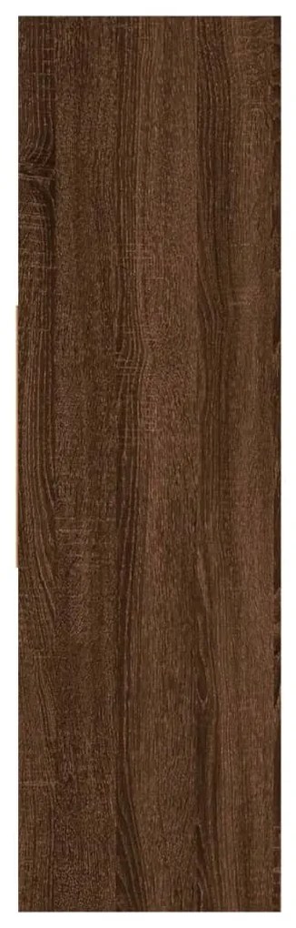 Estante 97,5x29,5x100 cm derivados de madeira carvalho castanho