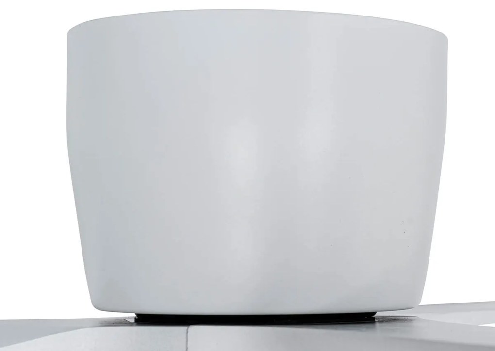 Ventilador de teto branco 132cm incl. LED regulável com controle remoto - Sofio Design