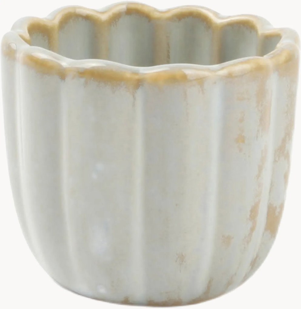 Copos para ovos em porcelana Lotus, conjunto de 4