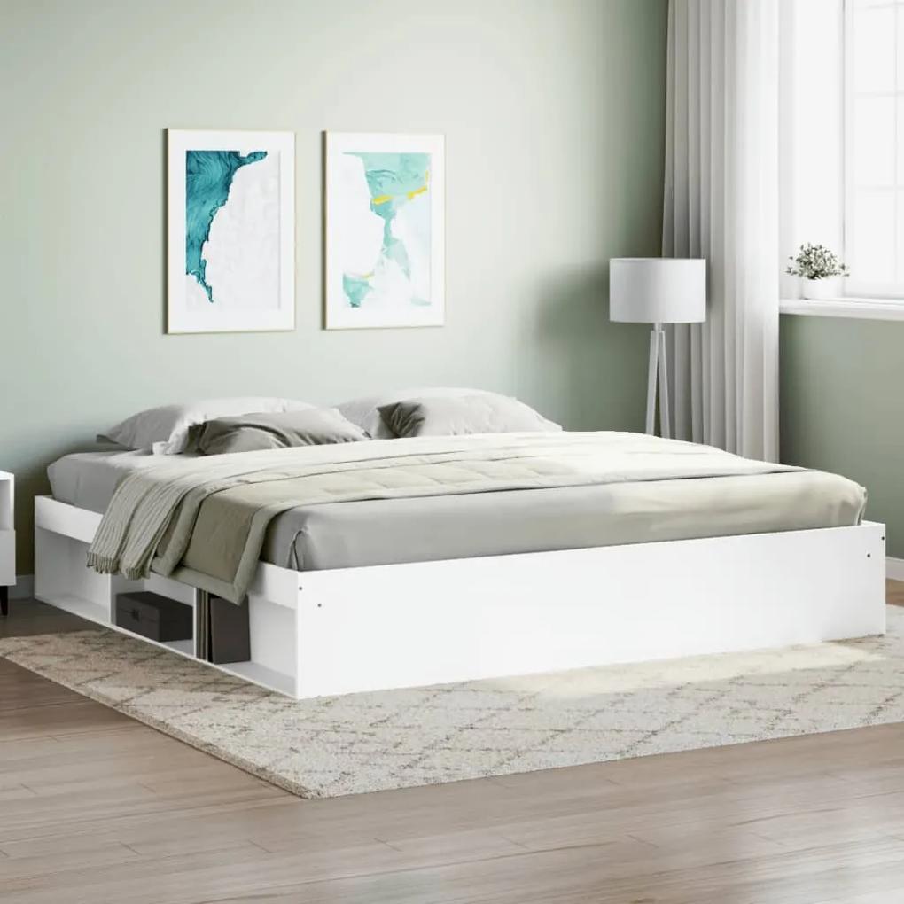 Estrutura de cama 200x200 cm branco