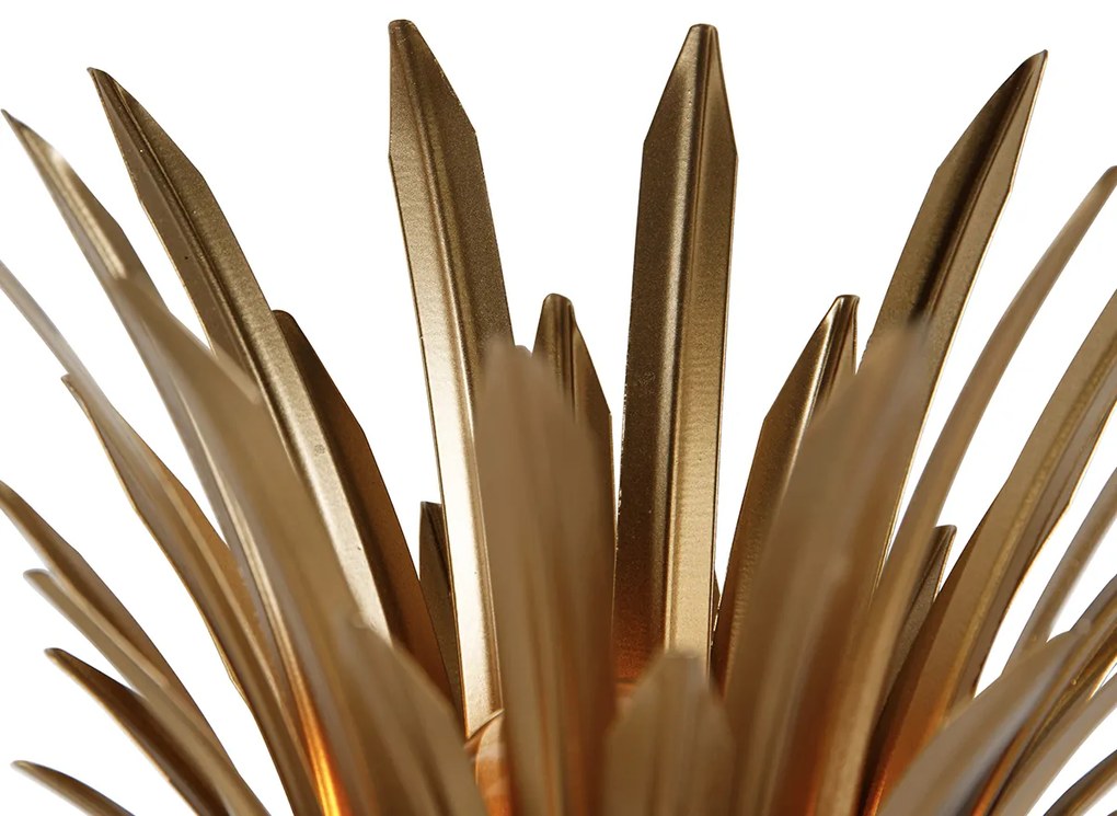 Candeeiro de mesa Art Deco dourado - Wesley