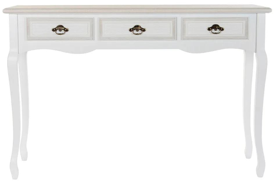 Consola DKD Home Decor Branco Madeira MDF (120 x 40 x 78.5 cm)