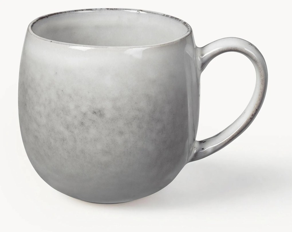 Handmade XL Mugs Nordic Sand, Set of 2