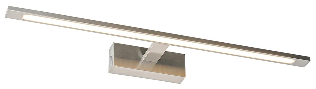 Candeeiro de parede em aço 62 cm c/ LED IP44 - Jerre