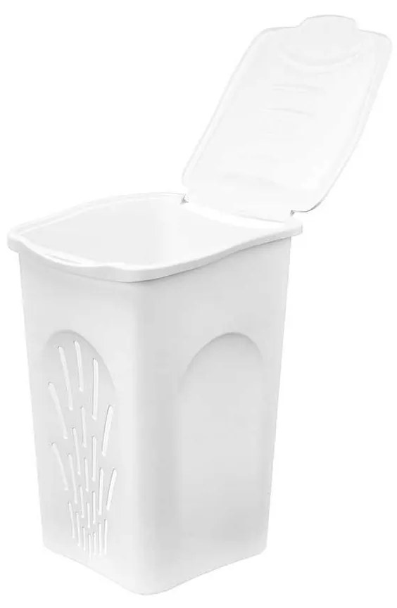 Cesto de Roupa Suja Stefanplast Branco Plástico 50 L 37 x 56 x 39 cm (6 Unidades)