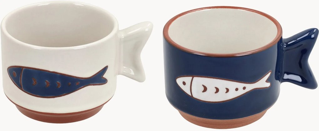 Canecas Ondina, conjunto de 2